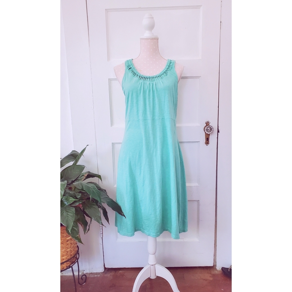 Casual Turquoise Dress
